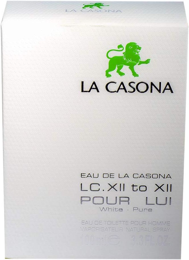 La Casona White Pure Eau de Toilette 100ml Value Pack of 4 