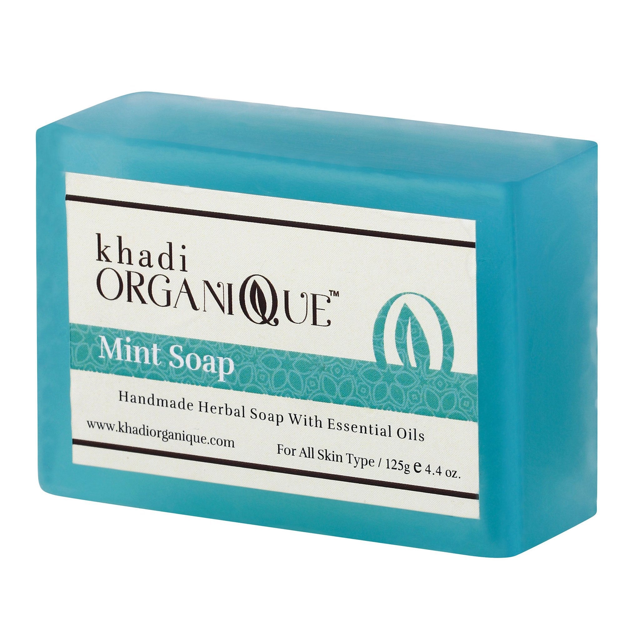 Khadi Organique Pure Mint Soap 125g
