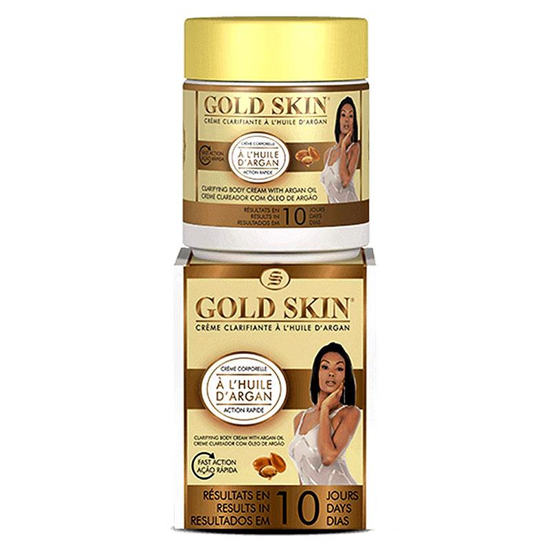 Gold Skin Clarifying Body Cream with Argan Oil 140ml