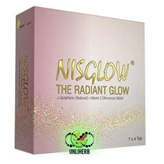Nisglow The Radiant Glow LGlutathioneReduced 500mgVItamin C 1000mg Effervescent Tablets