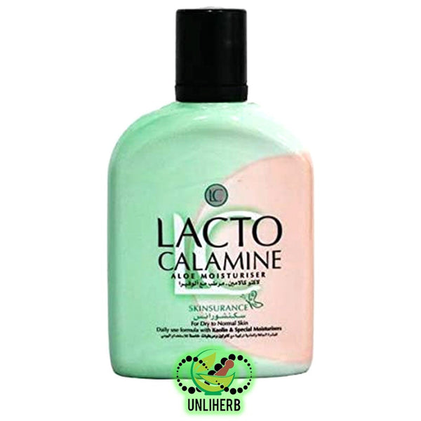 Lacto Calamine Aloe Moisturiser for Dry to Normal Skin 120ml Value Pack of 2 
