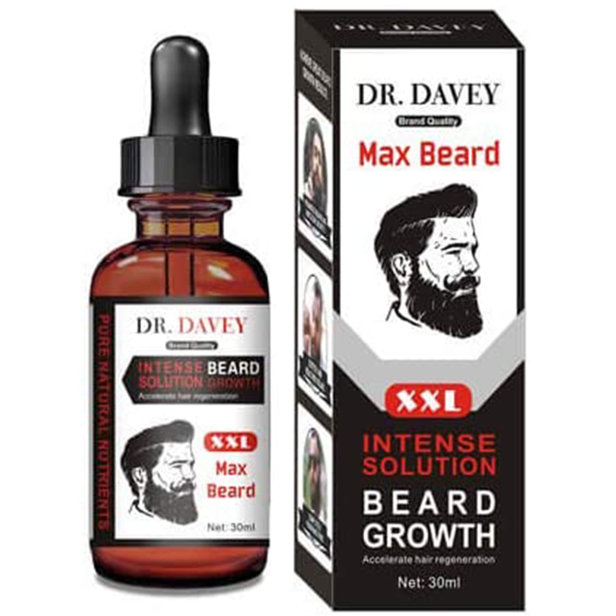 Dr Davey Max Beard Growth Intense Solution 30ml
