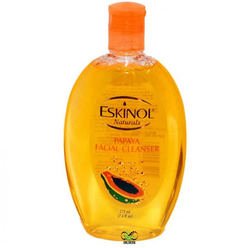 Eskinol Naturals Papaya  Facial Cleanser 225mL Value Pack of 4 