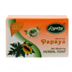 Papaya Skin Whitening Herbal Soap 75g Value Pack of 12 