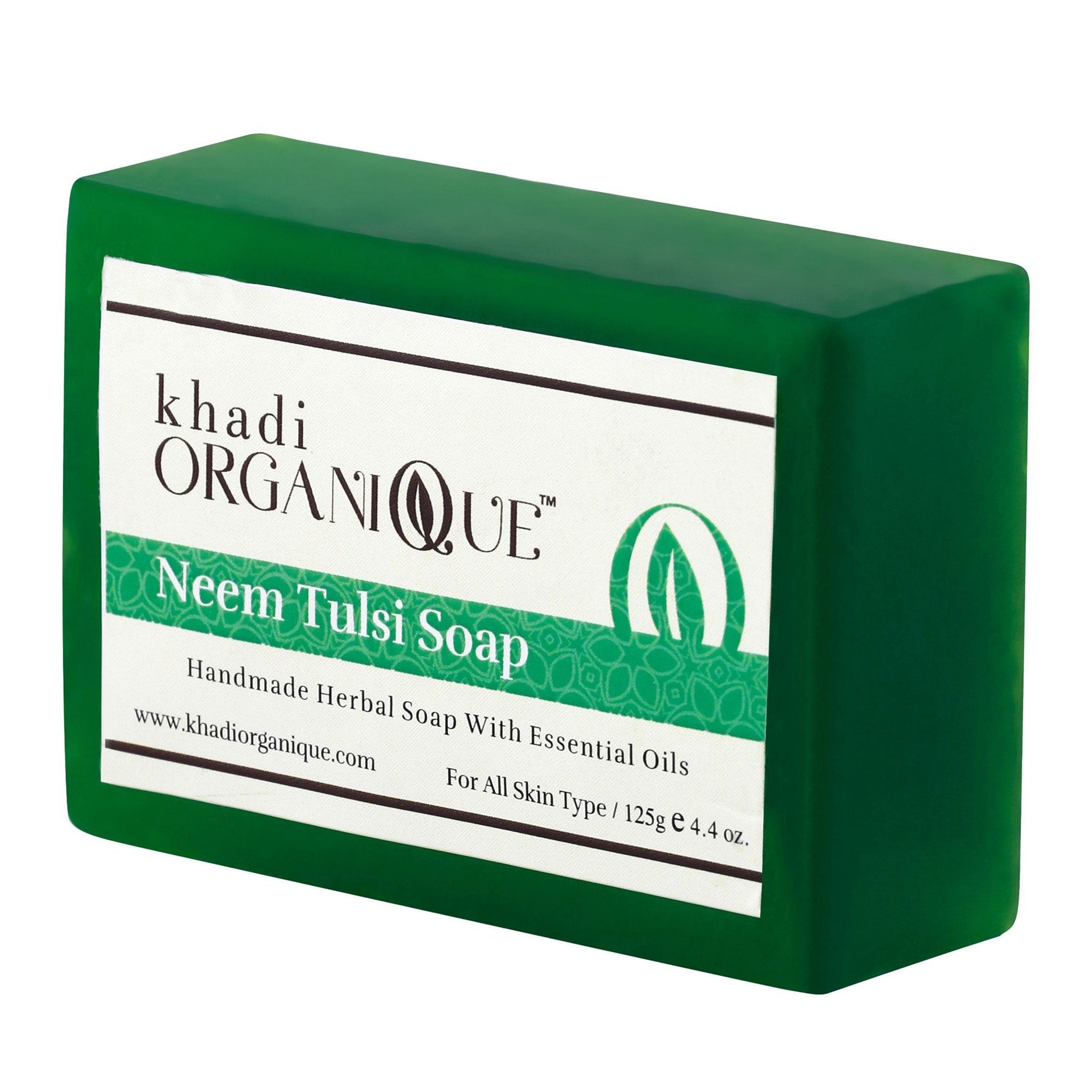 Khadi Organique Neem Tulsi Soap (125gm) - Simpal Boutique