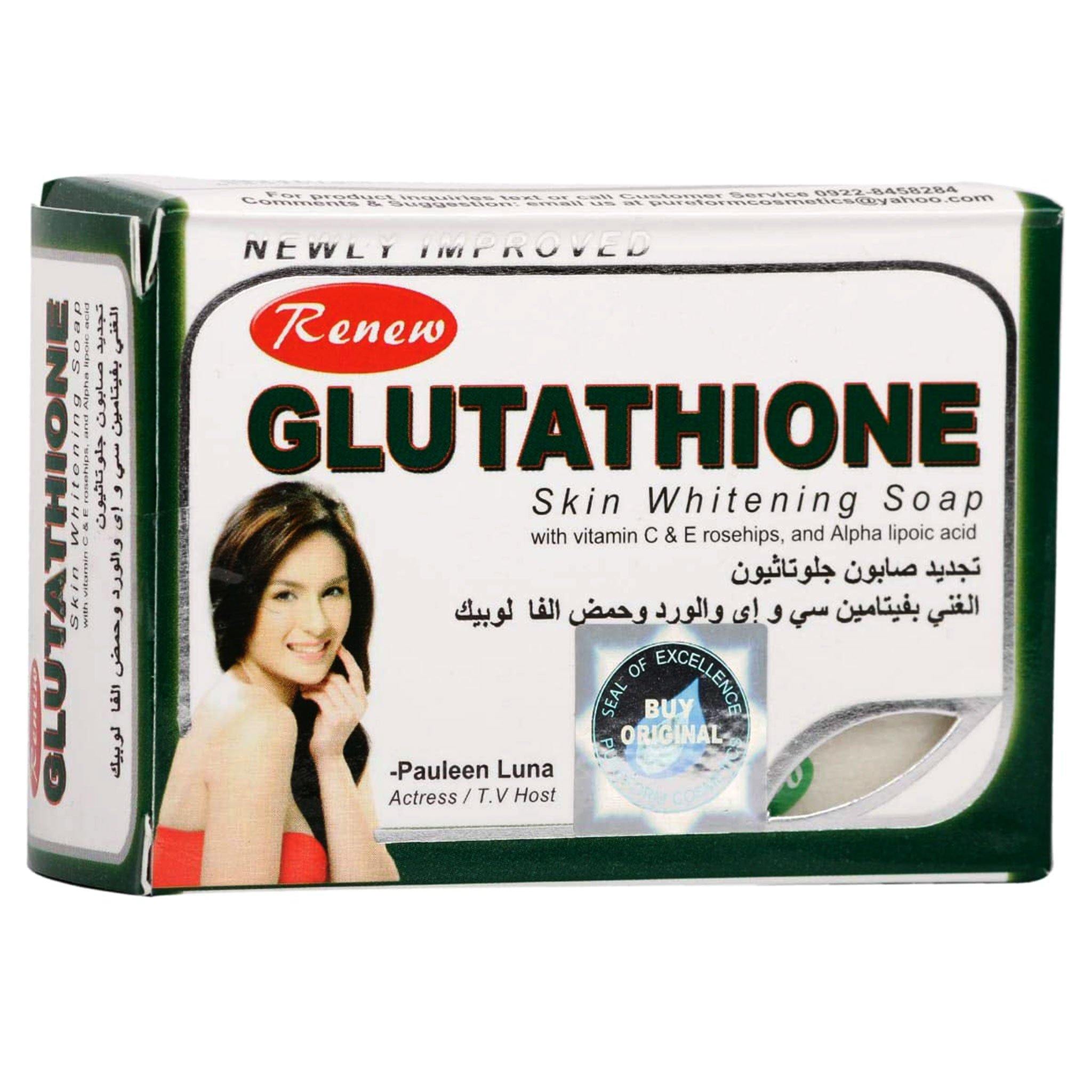 Renew Glutathione Skin Whitening Soap 135g