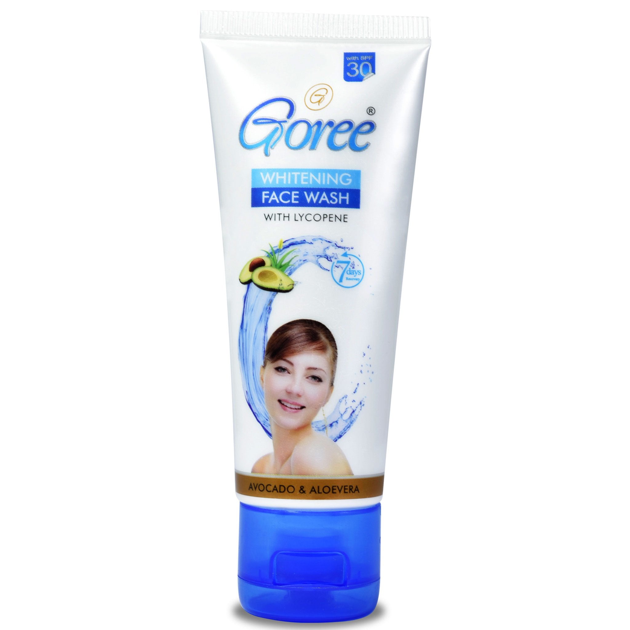 Goree Whitening  Face Wash with Lycopene Avocado and Aloevera 70ml - Simpal Boutique