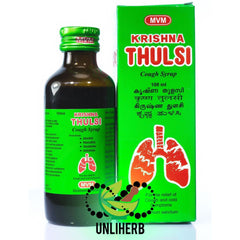 Krishna Thulsi Cough Syrup 100ml Value Pack of 3 