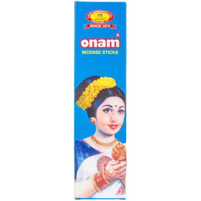 Onam Blue Incense Sticks 100 Sticks Pack of 6