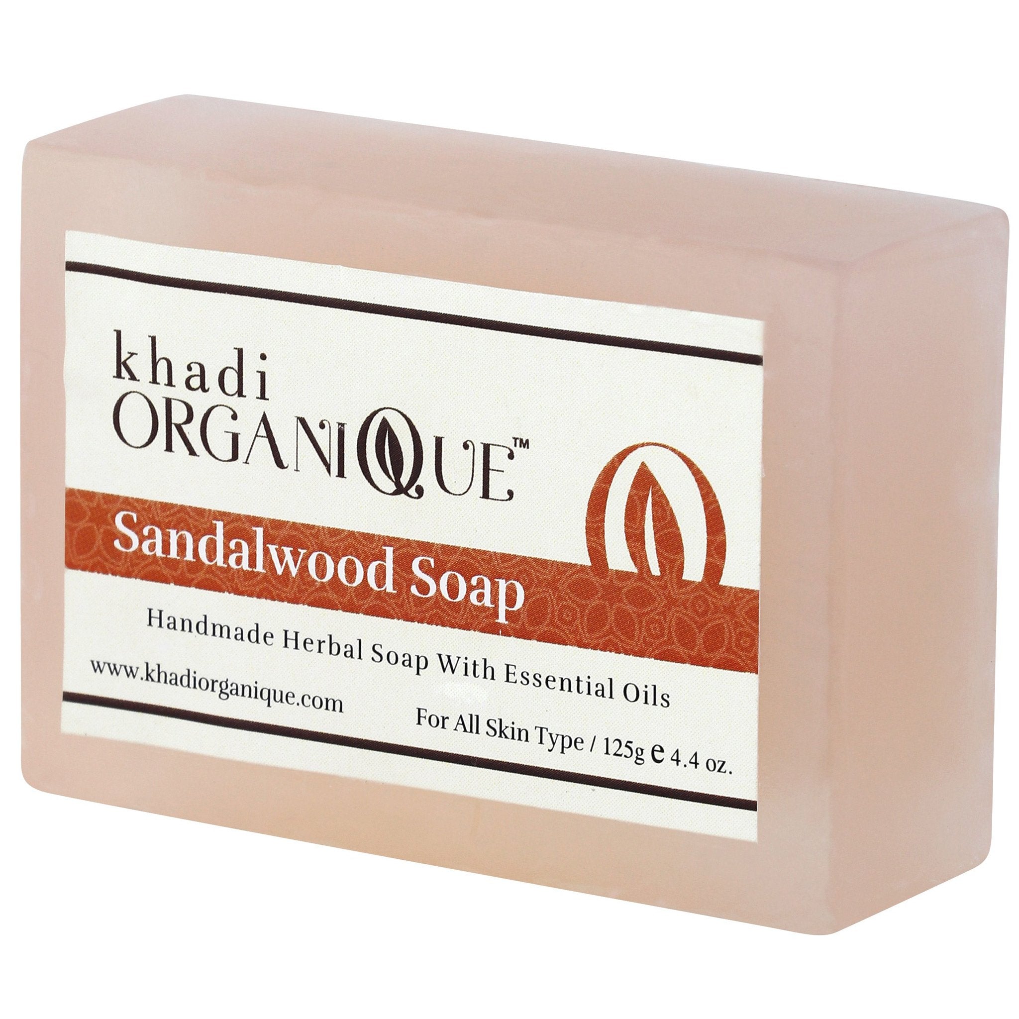 Khadi Organique Sandalwood Soap 125g