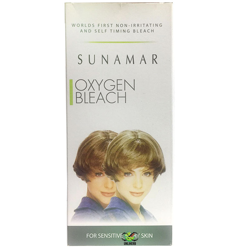 Sunamar Oxygen Bleach Green 250g  For Sensitive and Dry Skin