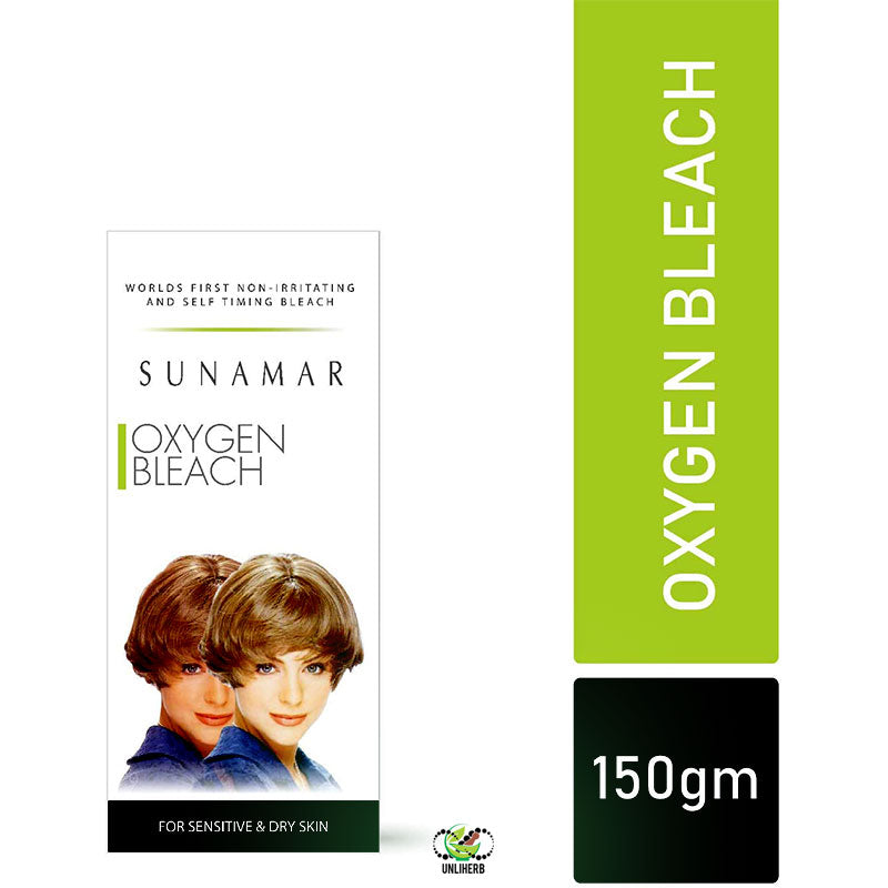 Sunamar Oxygen Bleach Green 150g  For Sensitive and Dry Skin