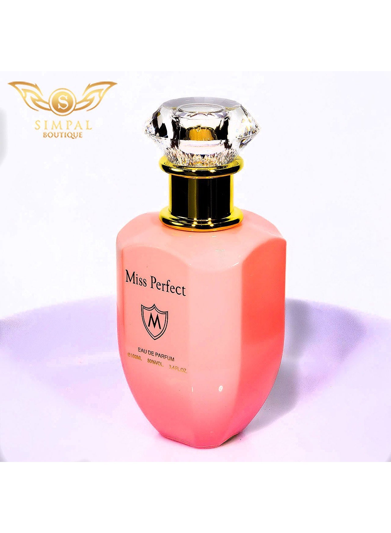 Miss Perfect Eau de Parfum Made in France 100 ml Value Pack of 2
