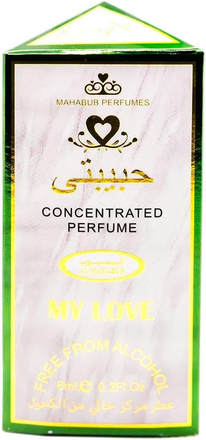 My Love Concentrated Alcohol Free Perfume Oil RollOn 6ml Value Pack of 2 