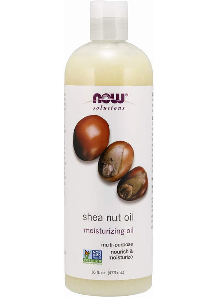 NOW Solutions Shea Nut Oil  Pure Moisturizing Oil 118ml Value Pack of 2 