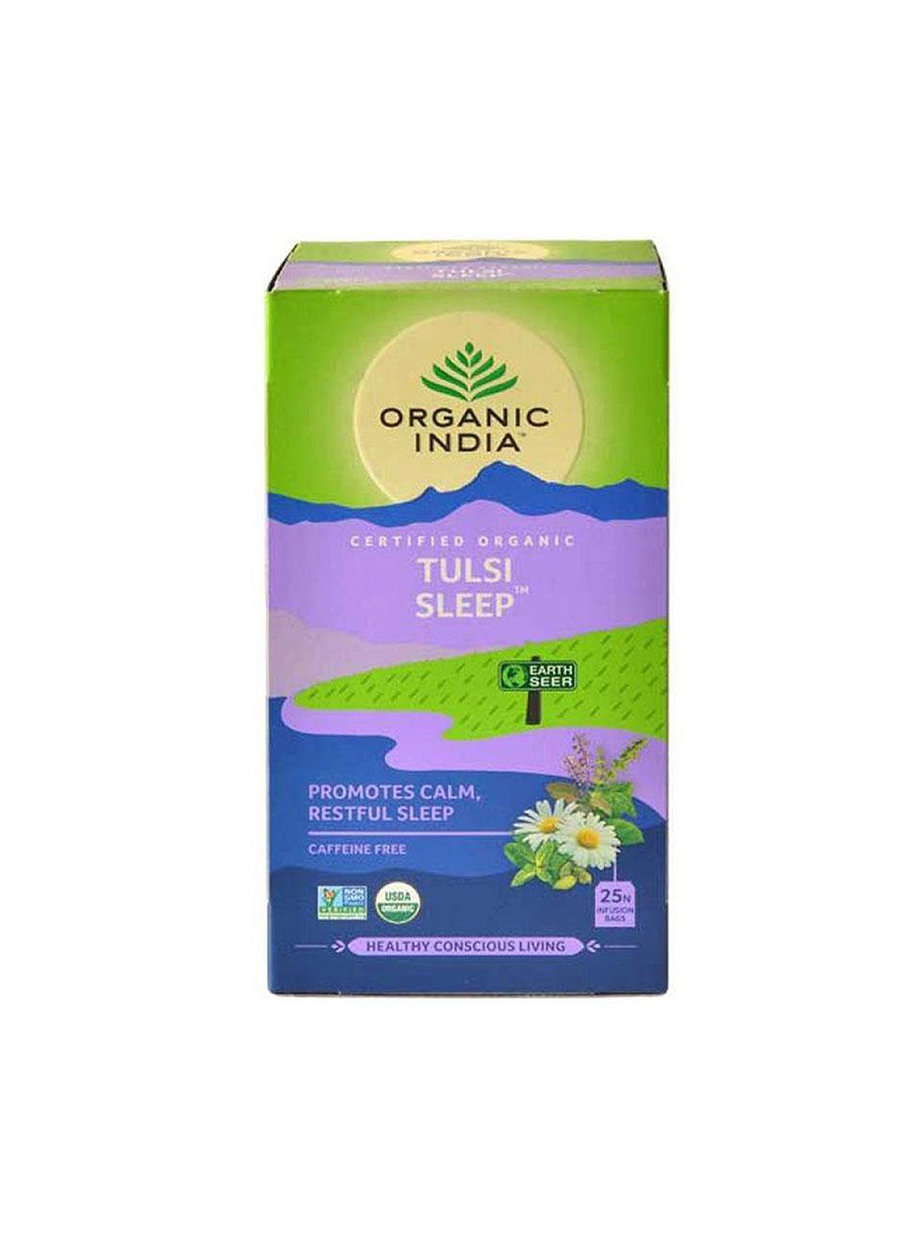 Organic India Tulsi Sleep Tea Bags 1 box25tea bags