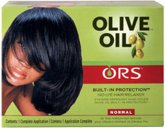 Organic Root Stimulator Olive Oil Nolye Relaxer Normal Kit Value Pack of 3 