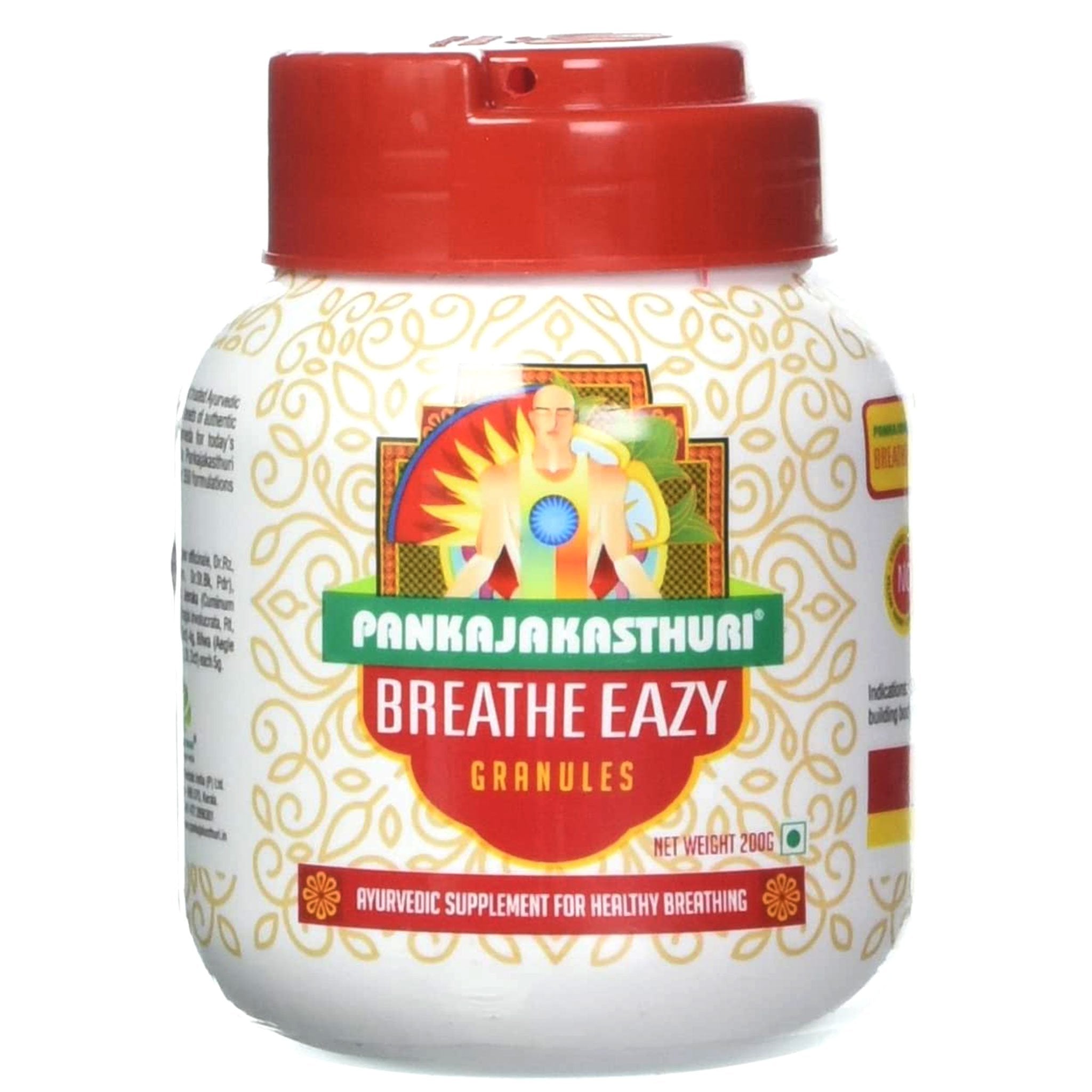 Pankajakasthuri Breath Easy Granules 400ml  Ayurvedic Supplement for Breathing