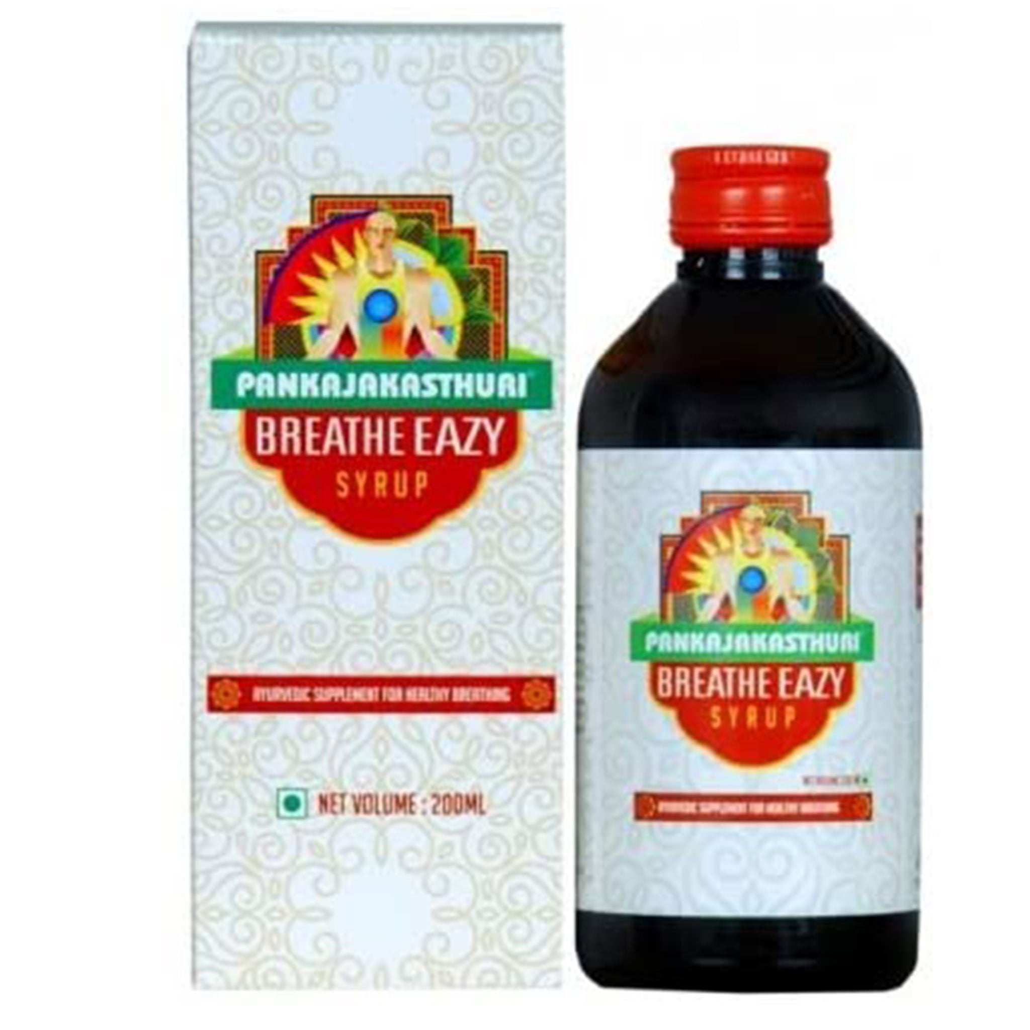 Pankajakasthuri Breathe Easy Syrup 200ml