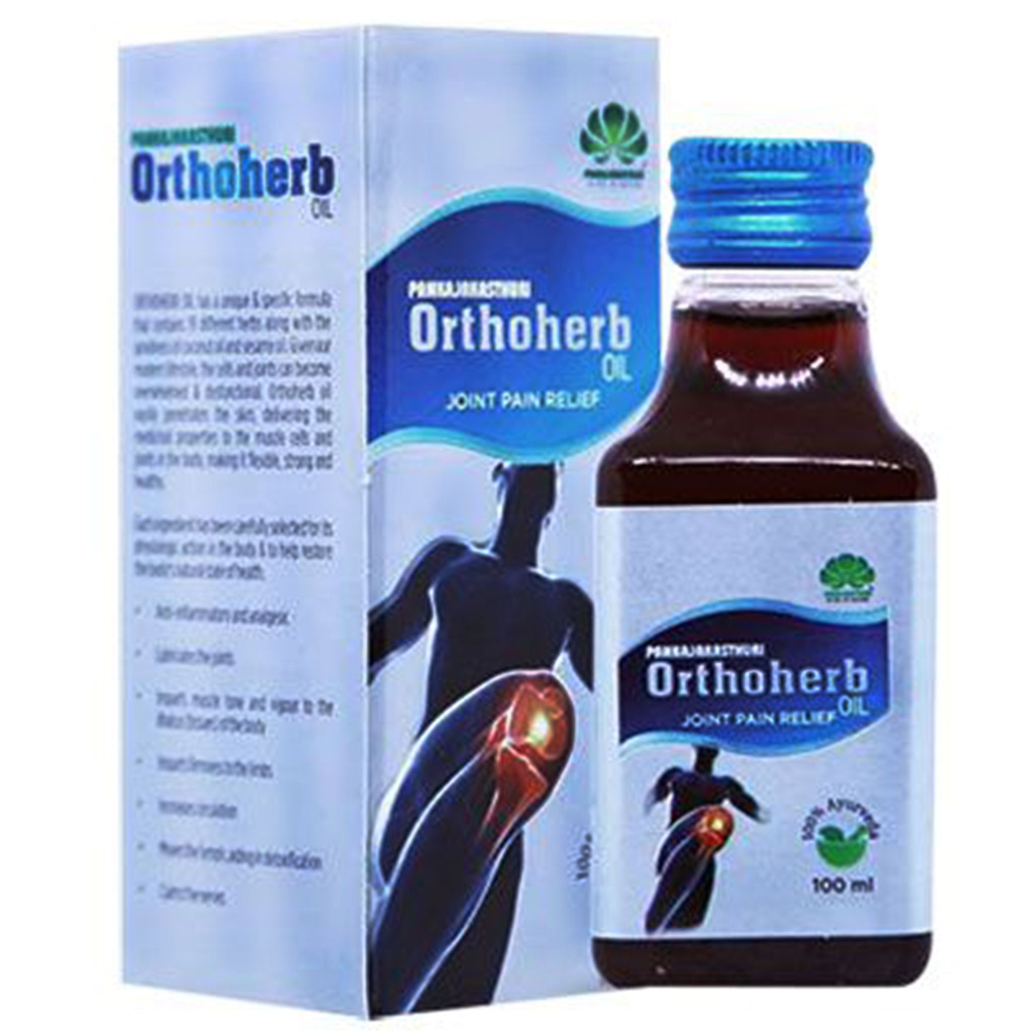 Pankajakasthuri Orthoherb Oil 100ml Value Pack of 2 