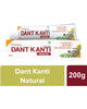 Patanjali Dant Kanti Natural Toothpaste  200g  Tightens GumsFight GermsLong Live teeth
