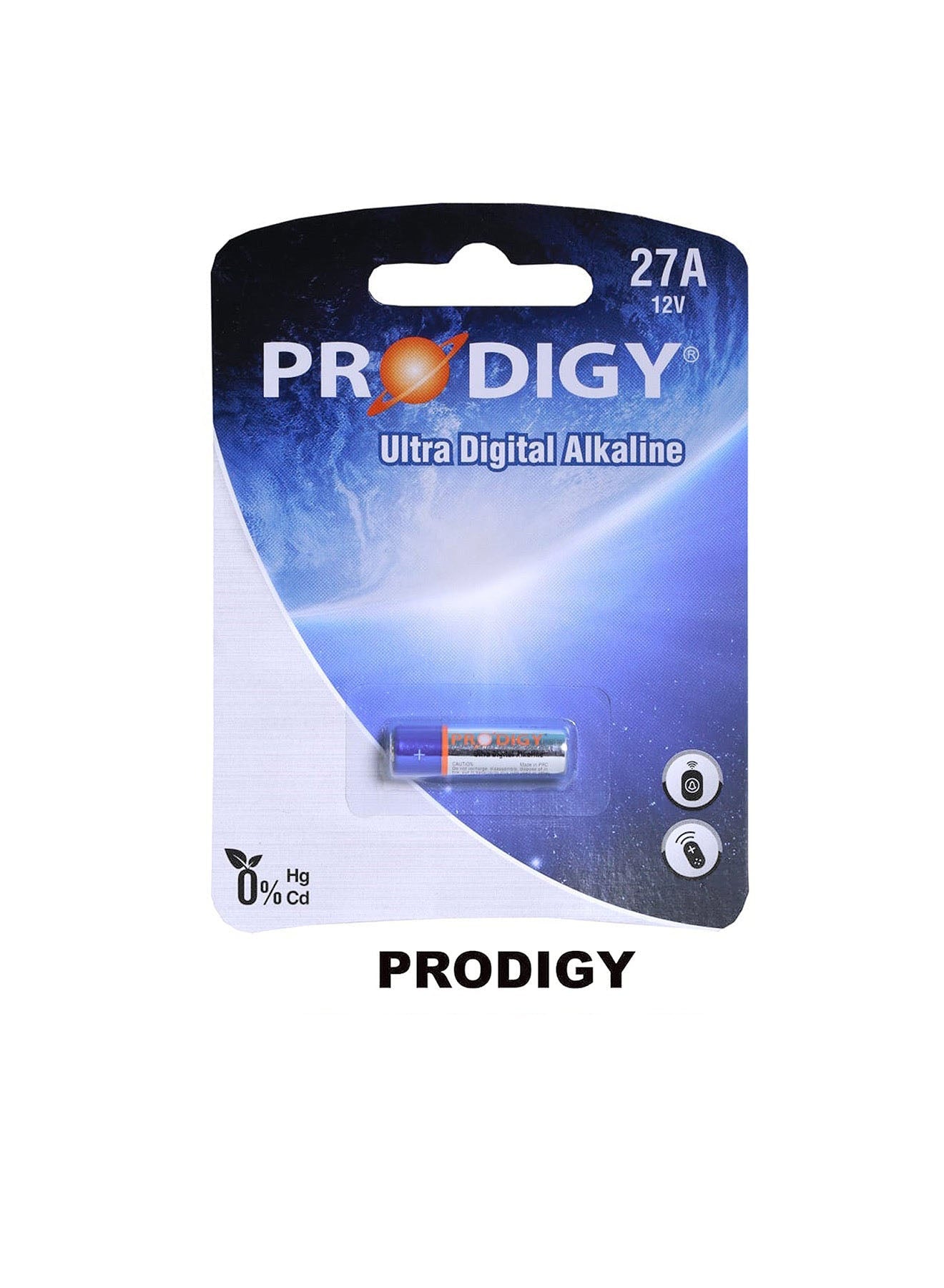 Prodigy Alkaline 27A 12V Value Pack of 2 