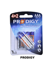 Prodigy Alkaline LR03UD 42B AAA6 Value Pack of 3 