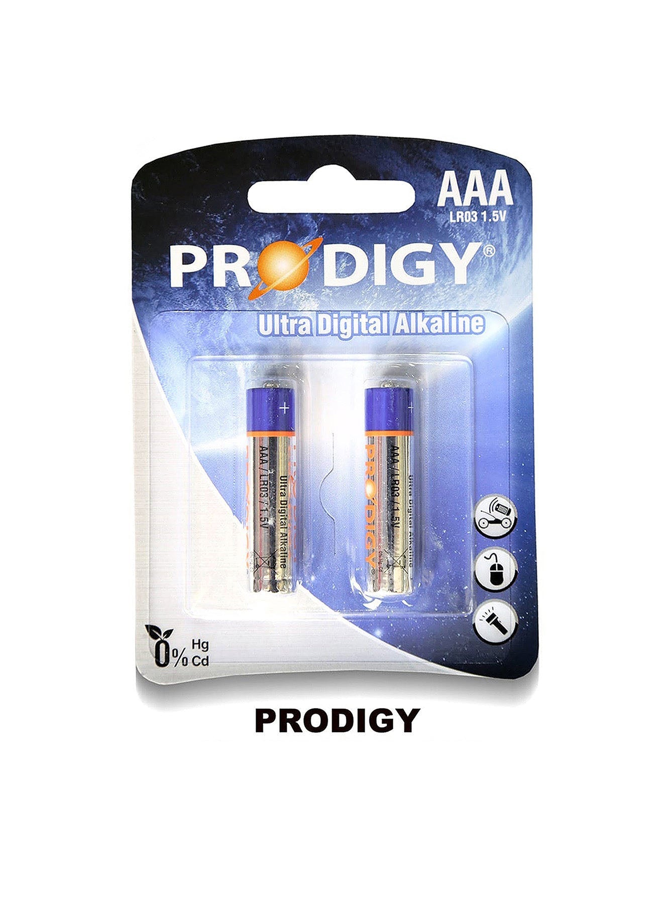 Prodigy Alkaline LR03UD AAA2 Value Pack of 12 