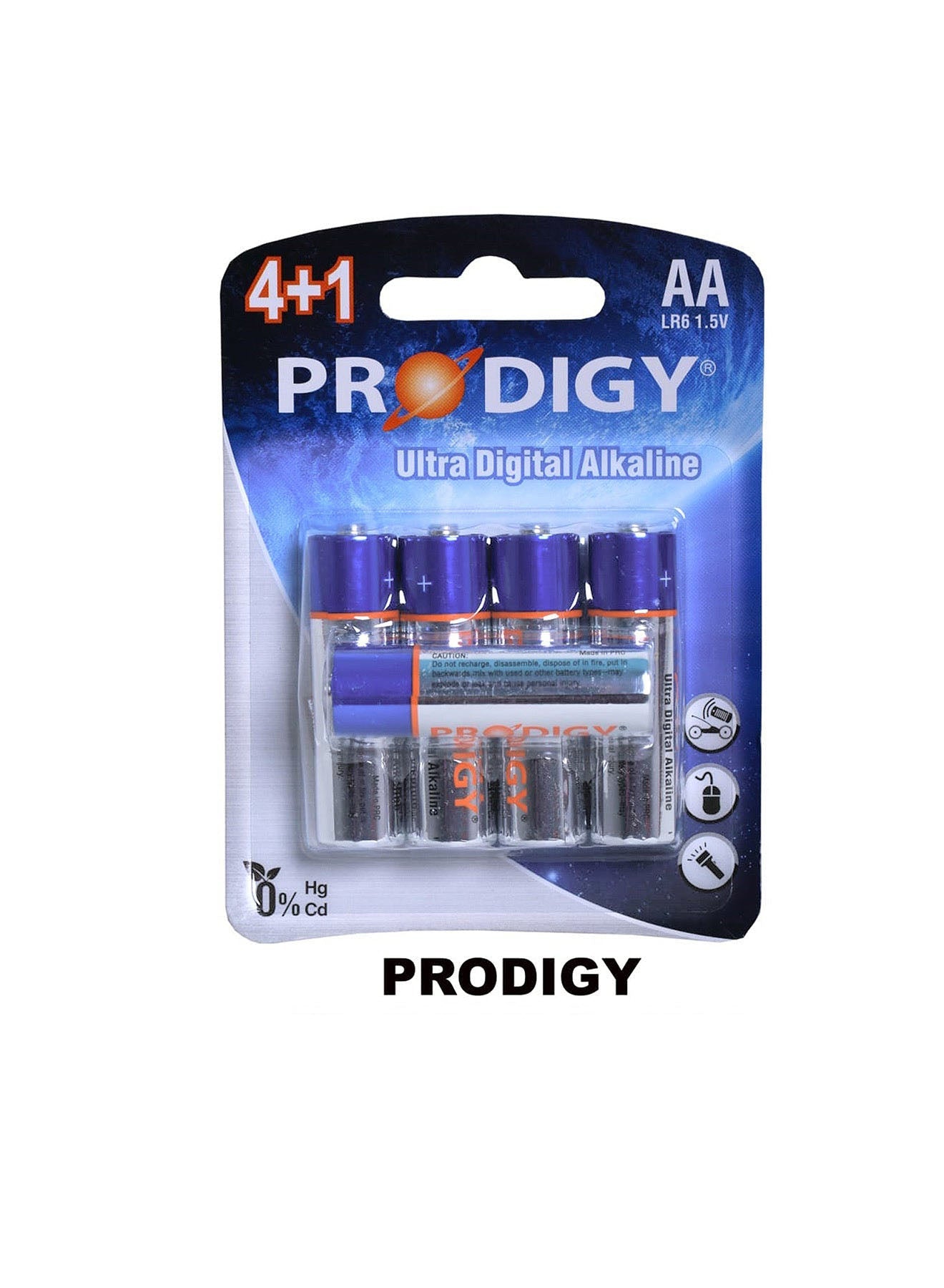 Prodigy Alkaline LR6UD 41B AA5 Value Pack of 2 