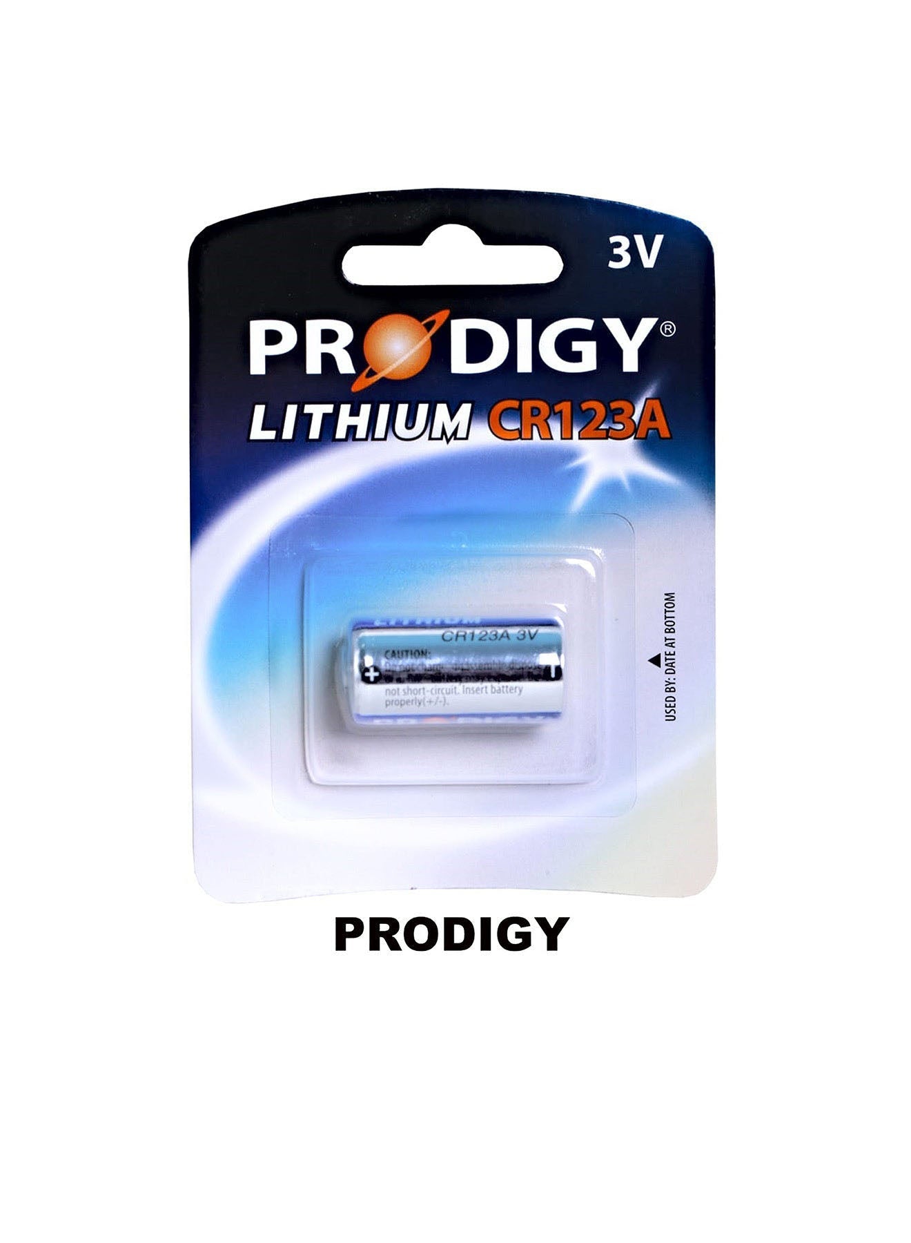 Prodigy Lithium CR123A 3V Value Pack of 3 
