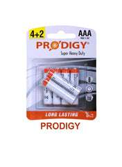 Prodigy Super Heavy Duty R03PVC 15V AAA42 Value Pack of 3 