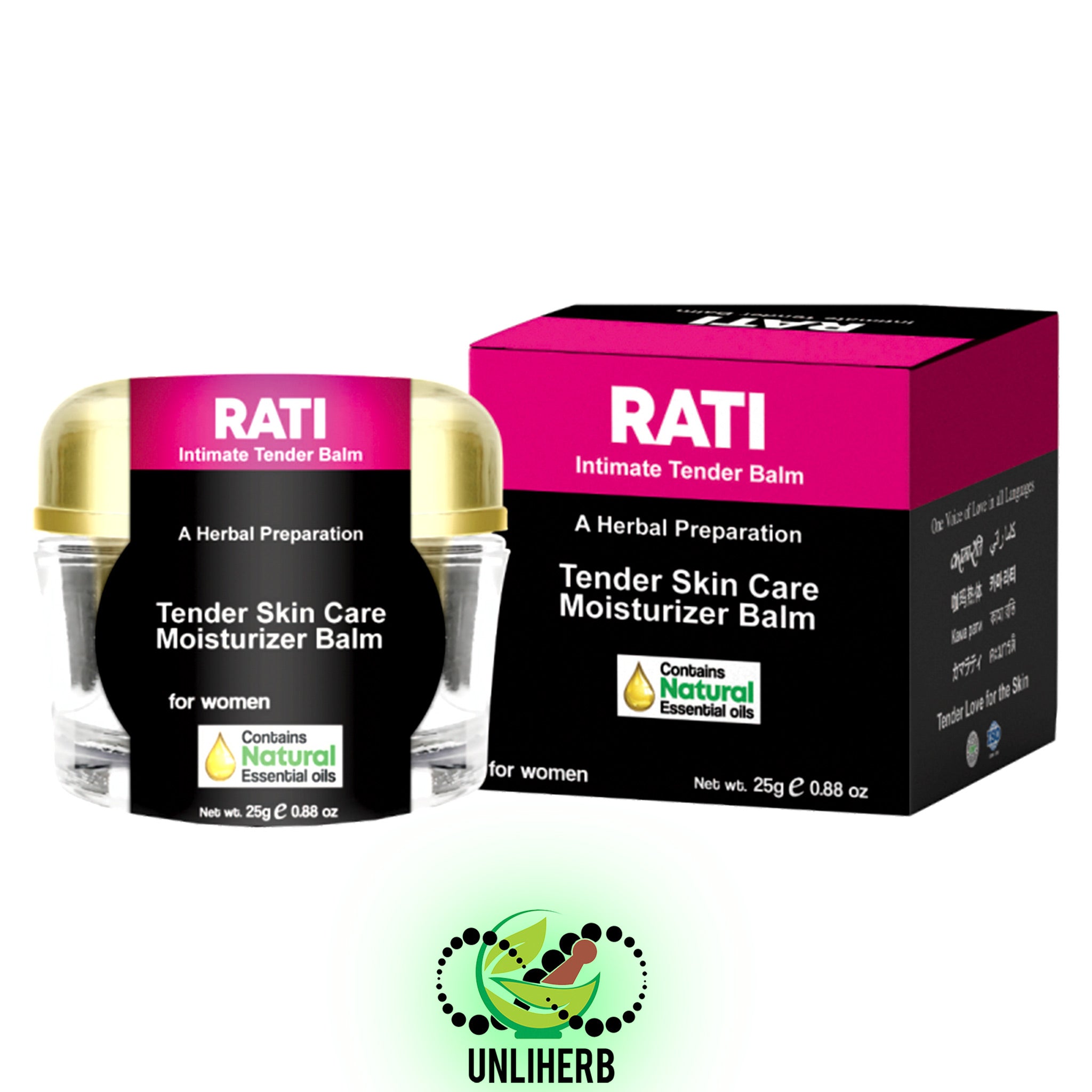 Rati Intimate Tender Balm Skin Care Moisturizer Balm for female 25g