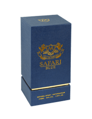 Safari Blue Eau De Parfum MAde in France 90ml Value Pack of 4 