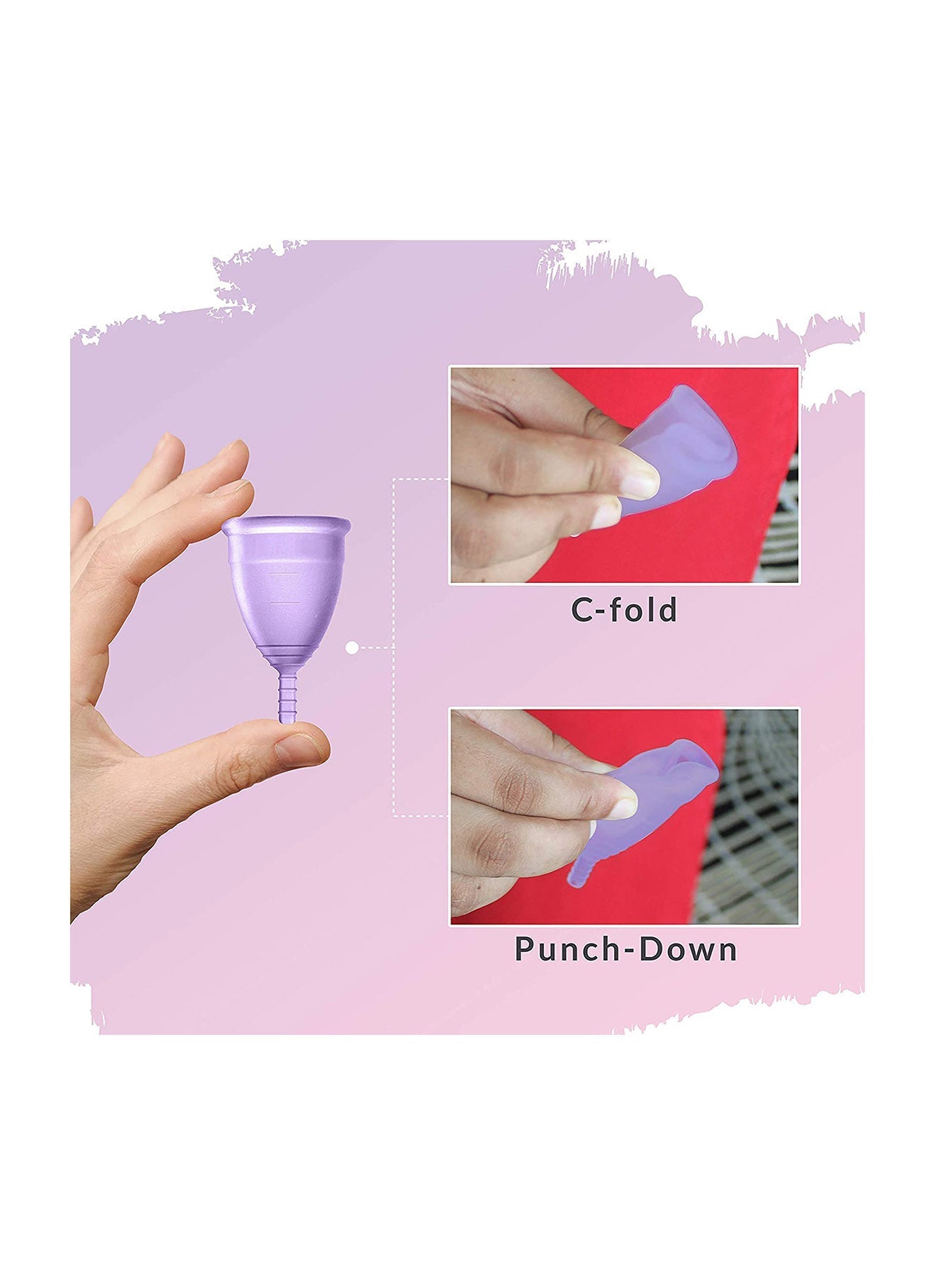 Sirona Pad Free Periods Menstrual Cup for Women Medium Value Pack of 3 