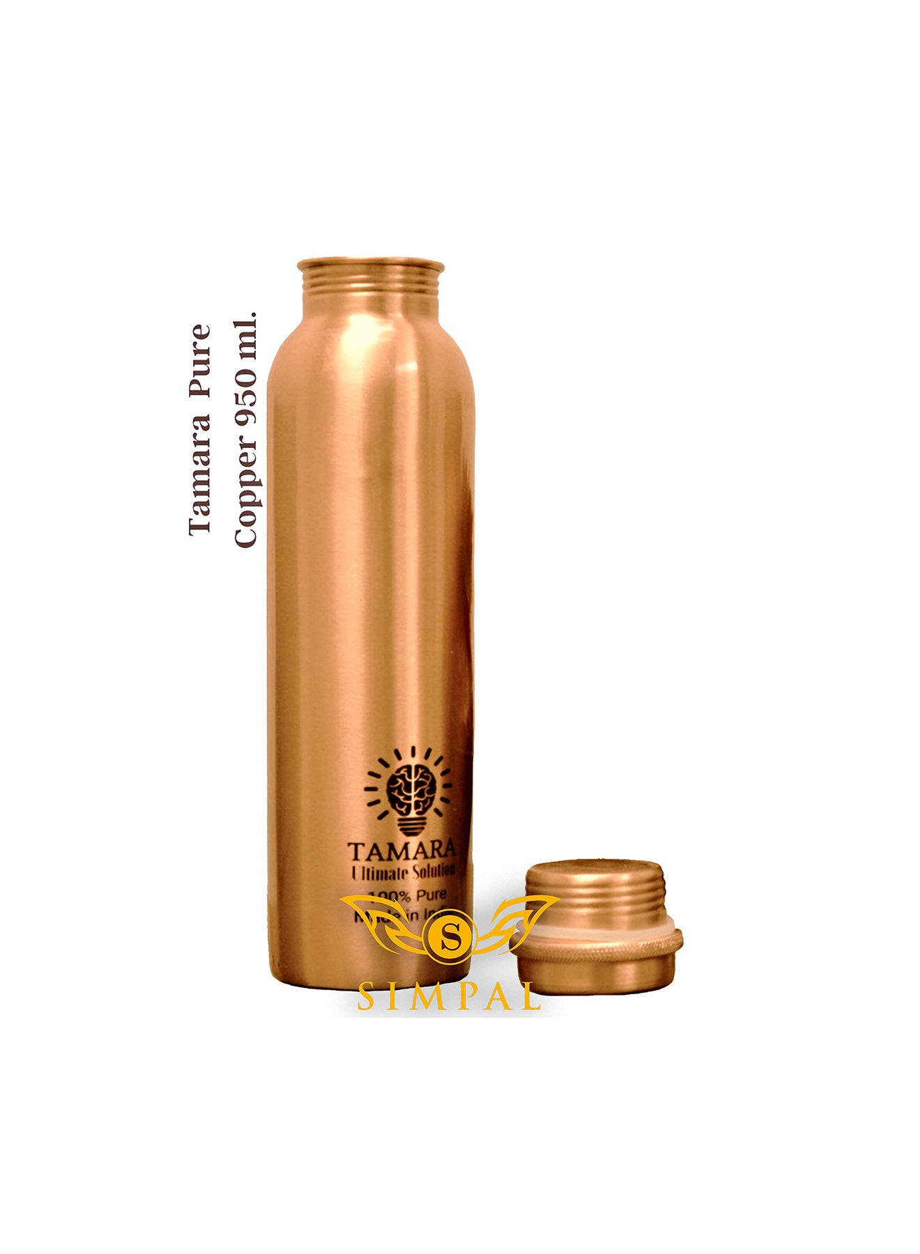 Tamara Medical Copper Bottle 950ML - Simpal Boutique