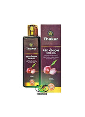 Thakur Red Onion Hair Oil 100ml Value Pack of 2 