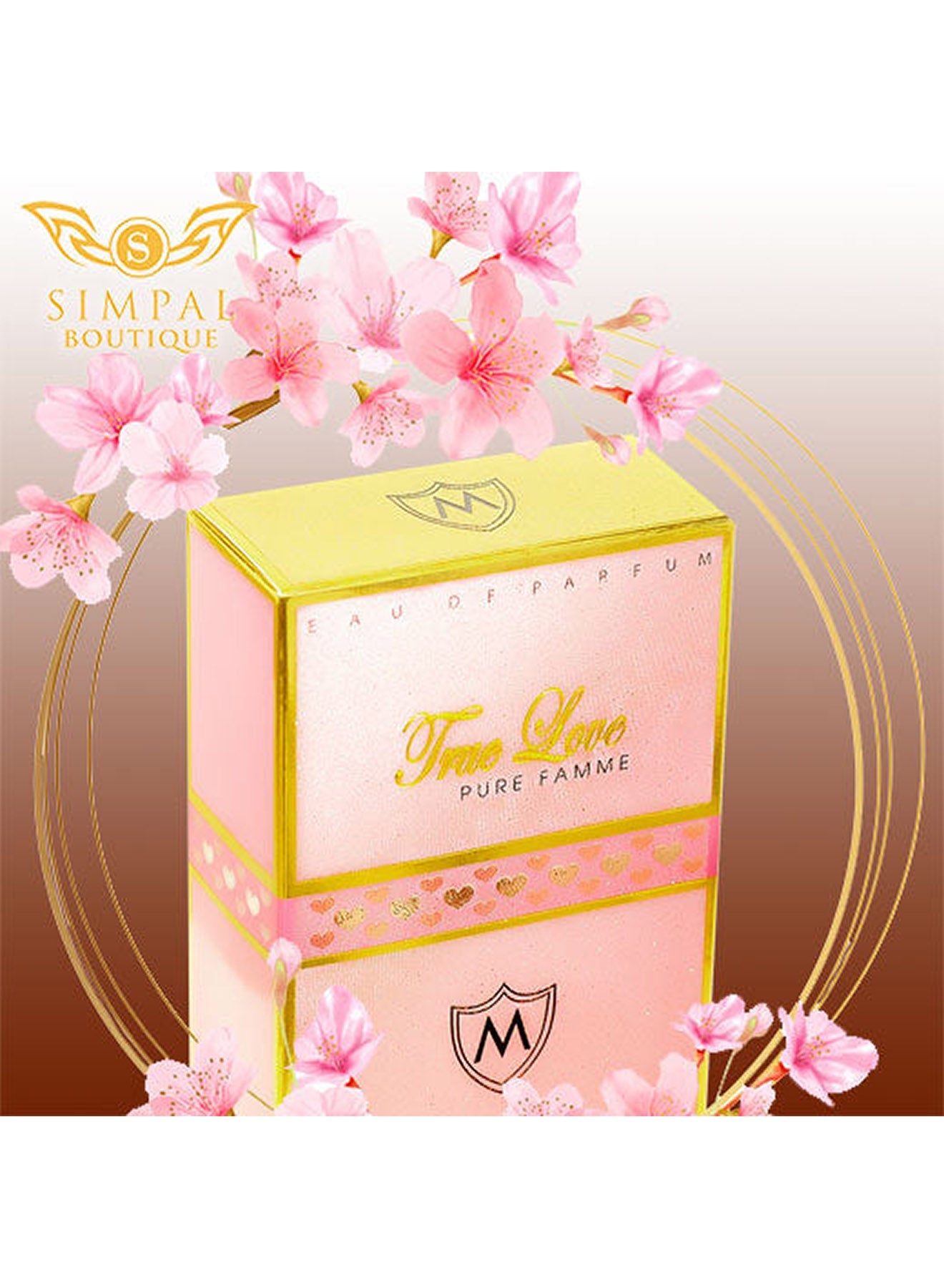 True Love Pure Famme Eau de Parfum 100 ml Value Pack of 3 