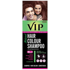 VIP Natural Hair Color Shampoo Brown 180ml