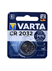 Varta Lithium CR 2032 button cell 3V battery Value Pack of 4 