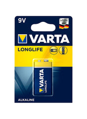 Varta Long Life 9VBlock Batteries Value Pack of 3 
