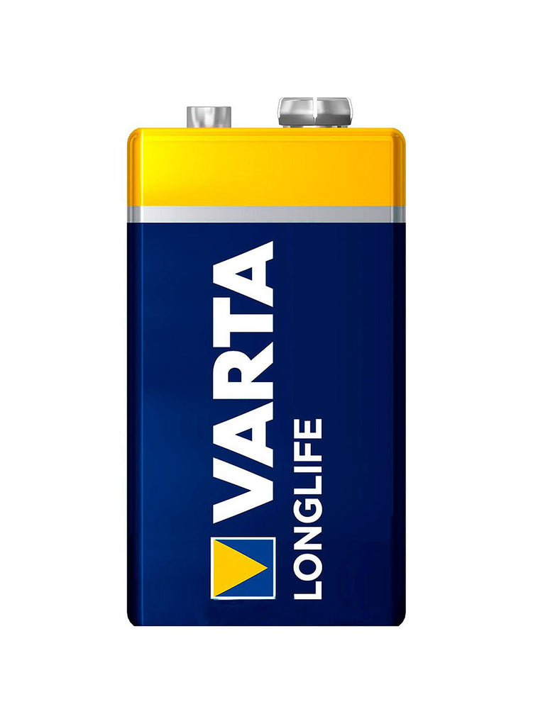 VARTA Pile 9v Longlife AlKaline 6LR61 // Batterie Alcaline 9 volt