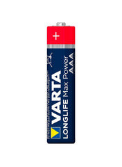 Varta Long Life Max Power Micro AAA Batteries 4 Units Value Pack of 2 