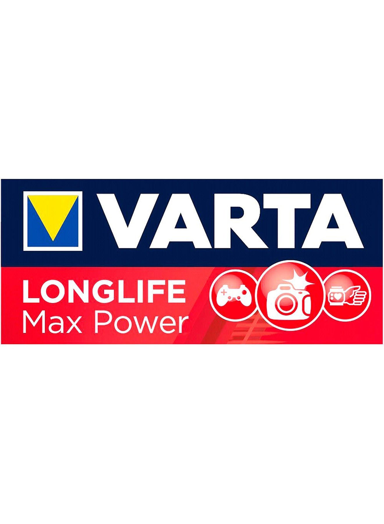 Varta Long Life Max Power Mignon AA Batteries 4 Batteries Value Pack of 4 