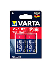 Varta Long Life MaxPower LR14 C Alkaline Battery 2Units Value Pack of 2 