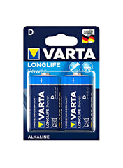 Varta Long Life Power D LR20 Batteries 2 Units Value Pack of 3 