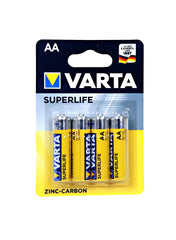 Varta Superlife AA Battery 4 Units Value Pack of 4 