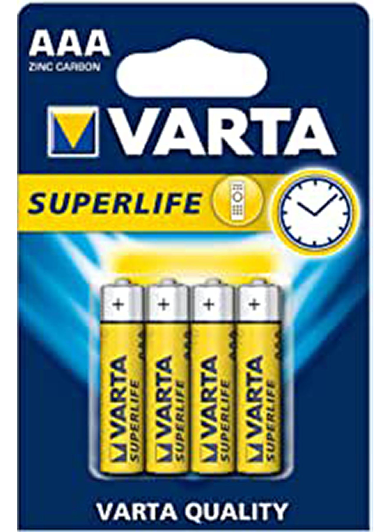 Varta Superlife AAA Battery 4 Units