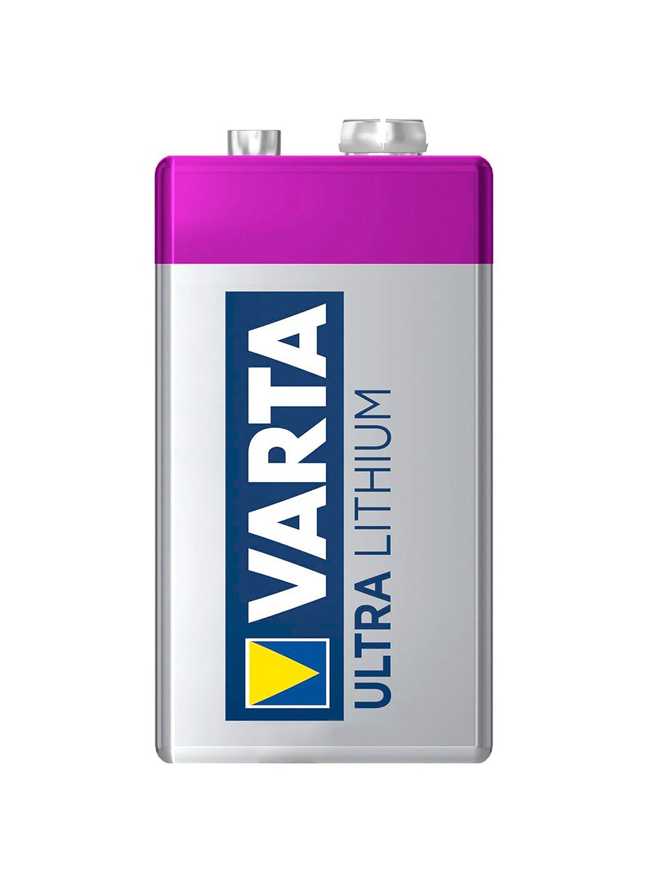 Varta Ultra Lithium 9VBlock 6 LR Batteries Value Pack of 2 