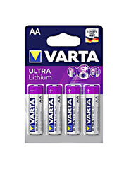 Varta Ultra Lithium AA LR06 Batteries 4 Units Value Pack of 3 
