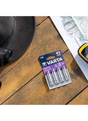 Varta Ultra Lithium AA LR06 Batteries 4 Units Value Pack of 2 